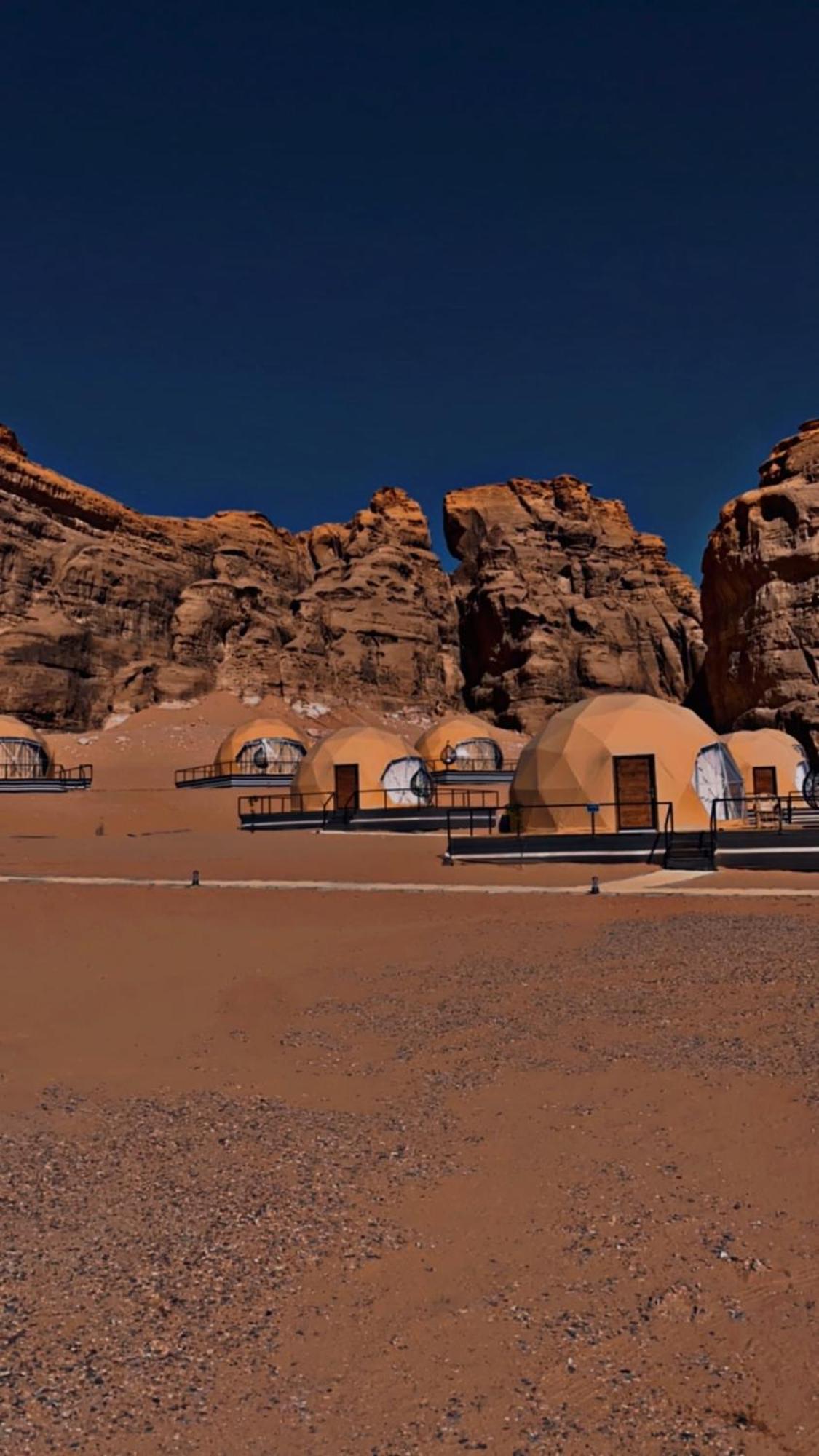 Tamim Luxury Wadi Rum Camp Bagian luar foto