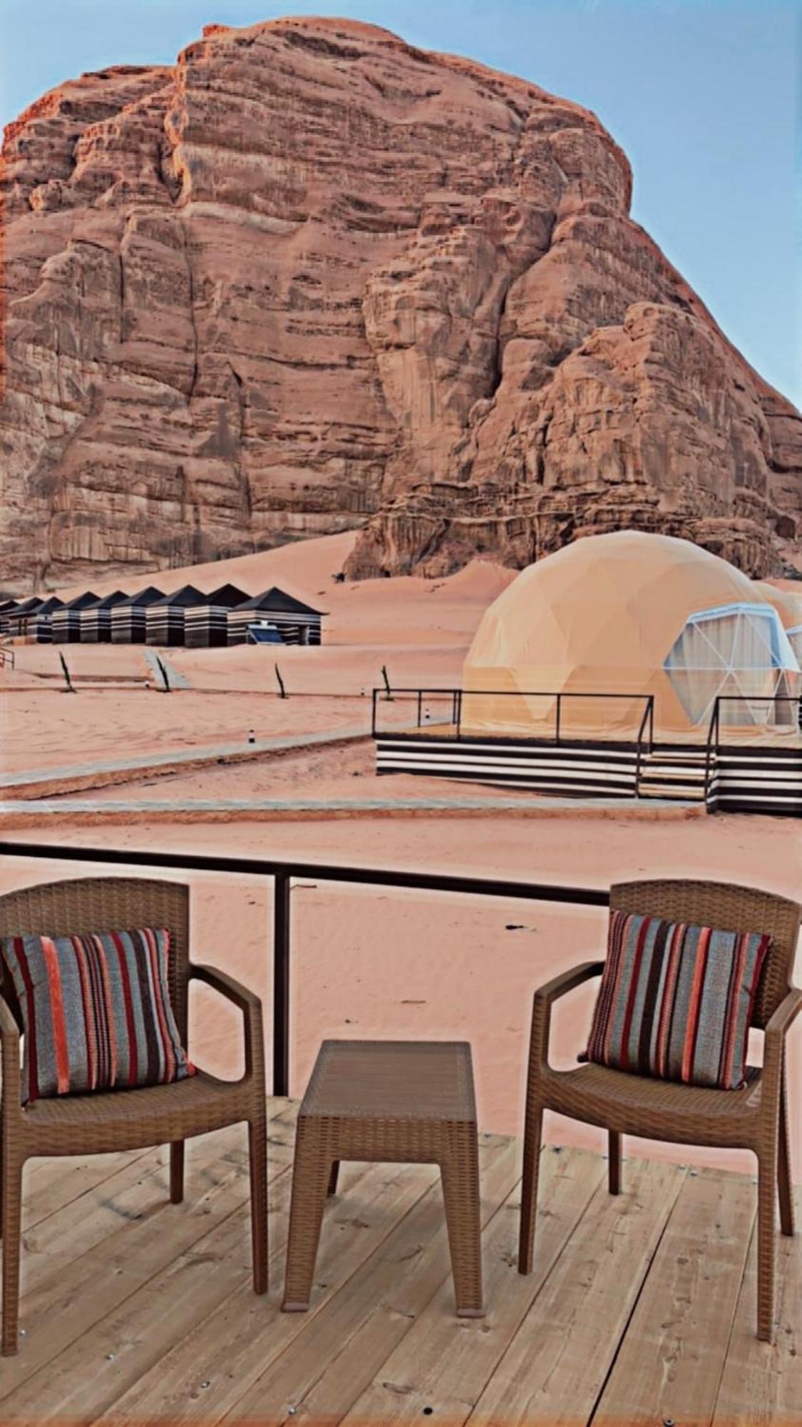 Tamim Luxury Wadi Rum Camp Bagian luar foto