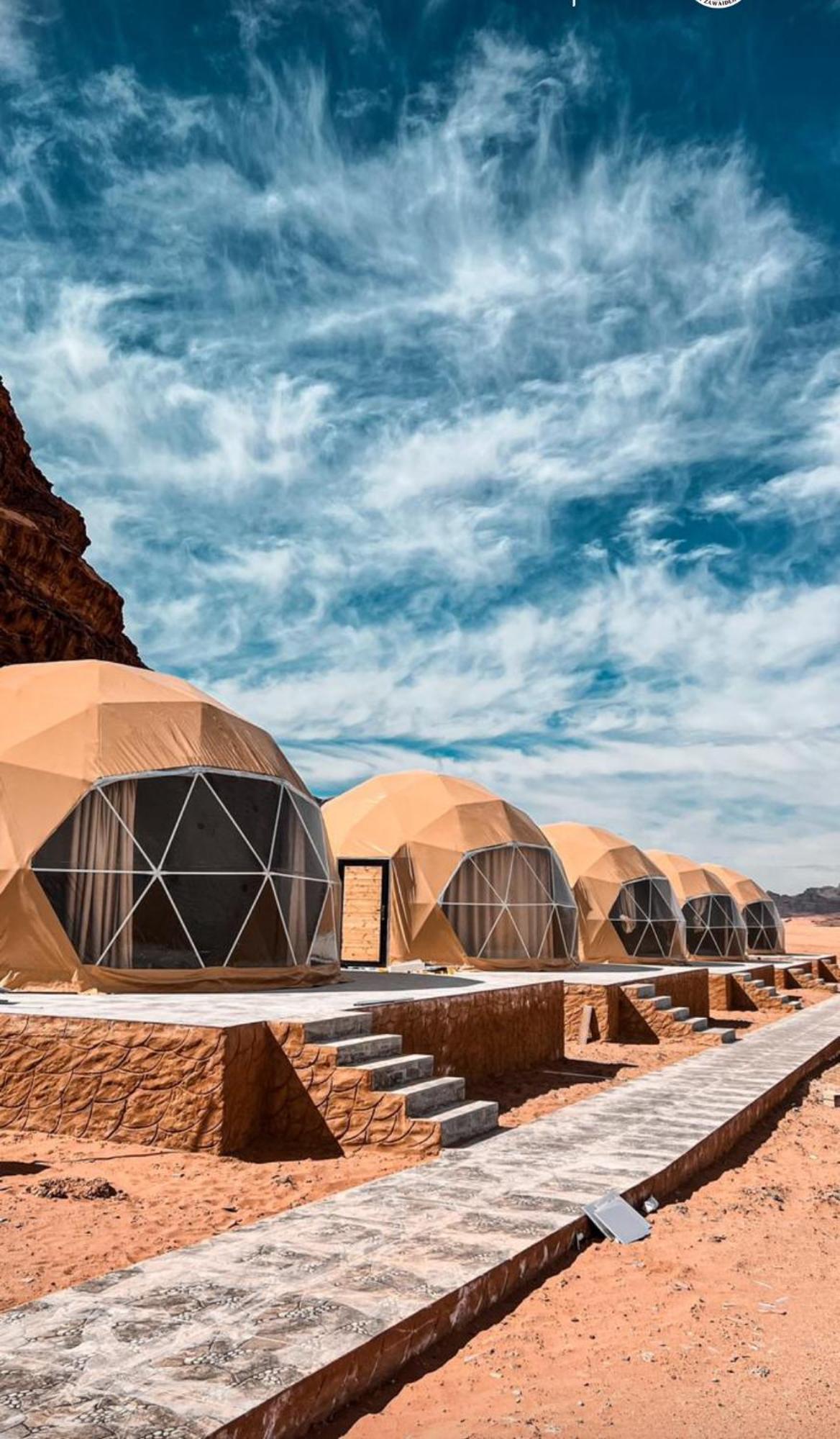 Tamim Luxury Wadi Rum Camp Bagian luar foto